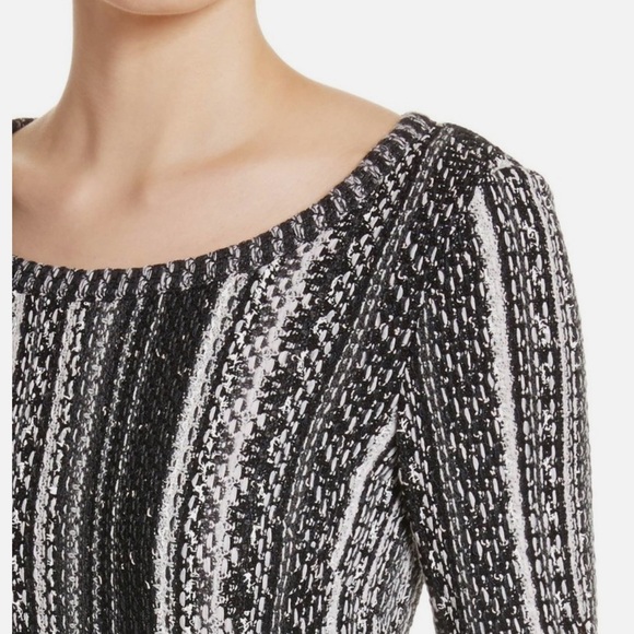 ST JOHN Wool Blend Tweed Cardigan & Dress Set - Picture 6 of 16